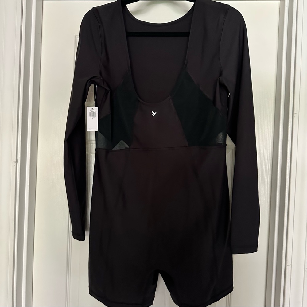 long sleeve athletic onesie